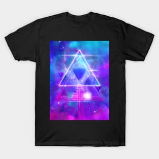 Space Vector 3 - Synth Galactic Vaporwave T-Shirt